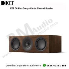 KEF Q6 Meta 3-ways Center Channel Speaker