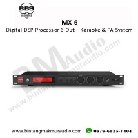 BBS Audio MX6 Digital DSP Processor 6 Out – Karaoke & PA System BBS Audio MX6 Digital DSP Processor 6 Out – Karaoke & PA System
