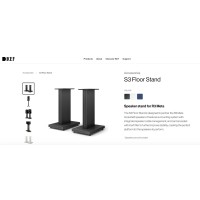 KEF S3 Floor Stand Speaker stand for R3 Meta