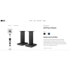 KEF S3 Floor Stand Speaker stand for R3 Meta