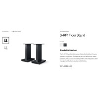 KEF S-RF1 Floor Stand Designed to partner Reference 1 Meta speakers