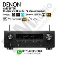 Denon AVR-S970H 8K video and 3D audio 7.2 channel Receiver