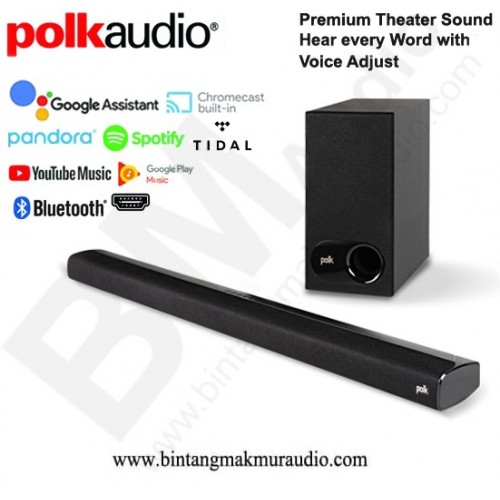 Polk Audio Signa S3 Ultra-Slim TV Sound 