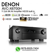 Denon AVC-X6700H AVC X6700H 11.2ch 8K AV Amplifier HEOS built in