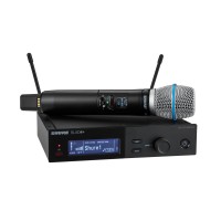 Shure SLXD24+/B87A Digital Wireless Handheld System Condenser Microphone Shure SLXD24+/B87A Digital Wireless Handheld System Condenser Microphone