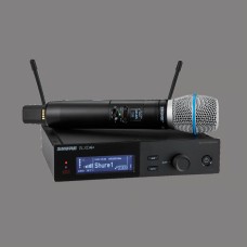 Shure SLXD24+A/B87A Digital Wireless Handheld System Condenser Microphone