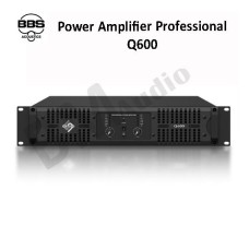 BBS Q600 2-Channel Professional Power Amplifier – High Power Series