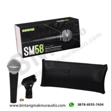 Shure SM58 - The legendary vocal microphone