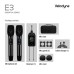 Microphone Wireless Velodyne Portable E3 with Professional Catridge & Premium Soft Case