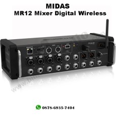 Midas Mr12 Mr 12 DIgital Mixer Wireless