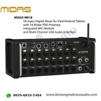 Midas MR18 MR-18 18 input digital mixer